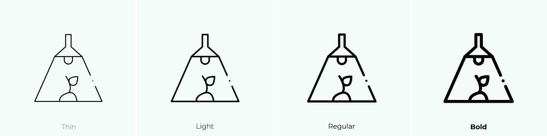 ultraviolet icoon. dun, licht, regelmatig en stoutmoedig stijl ontwerp geïsoleerd Aan wit achtergrond vector