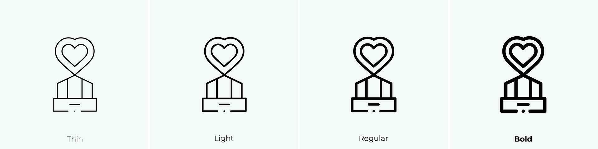 trofee icoon. dun, licht, regelmatig en stoutmoedig stijl ontwerp geïsoleerd Aan wit achtergrond vector