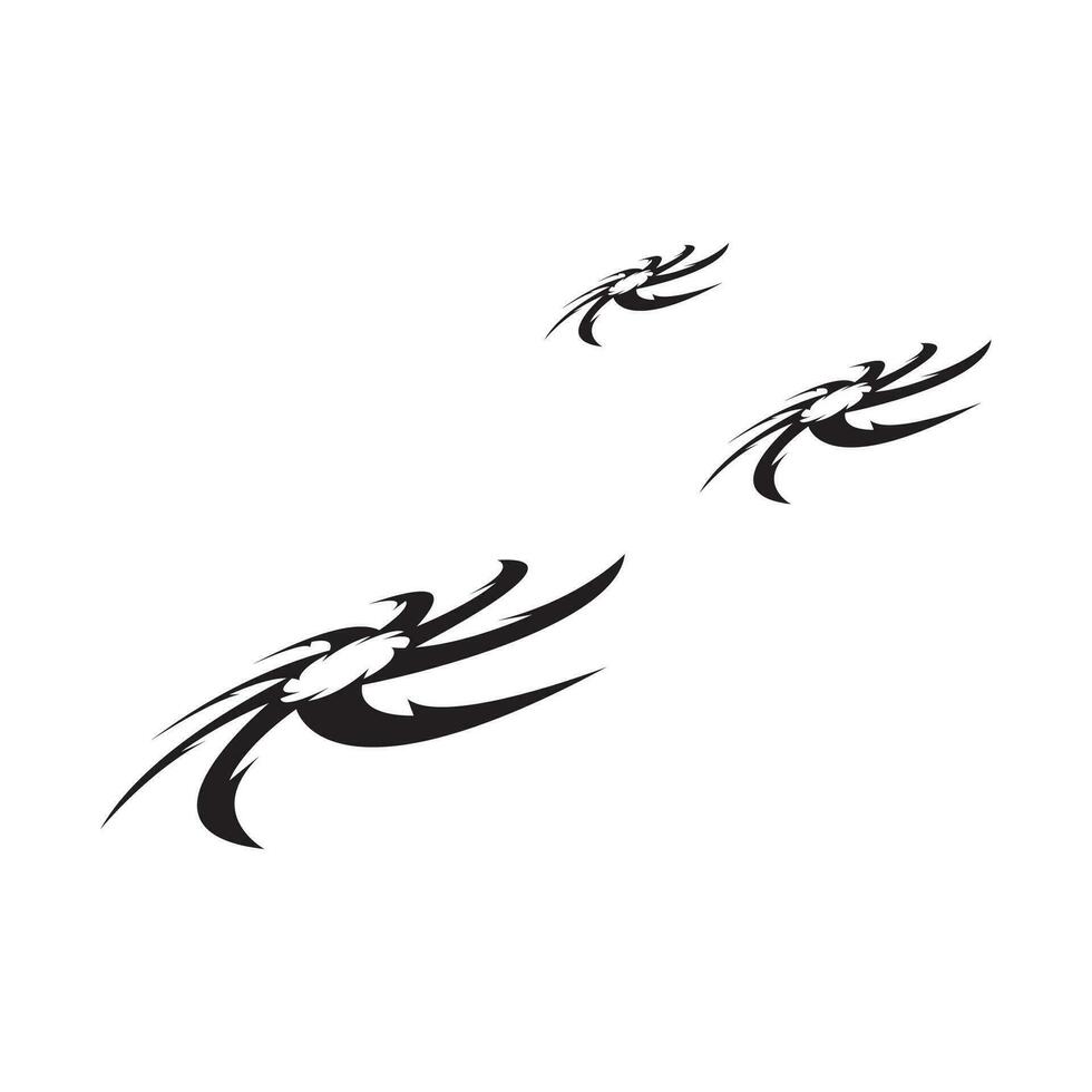Ninja shuriken logo vector sjabloon