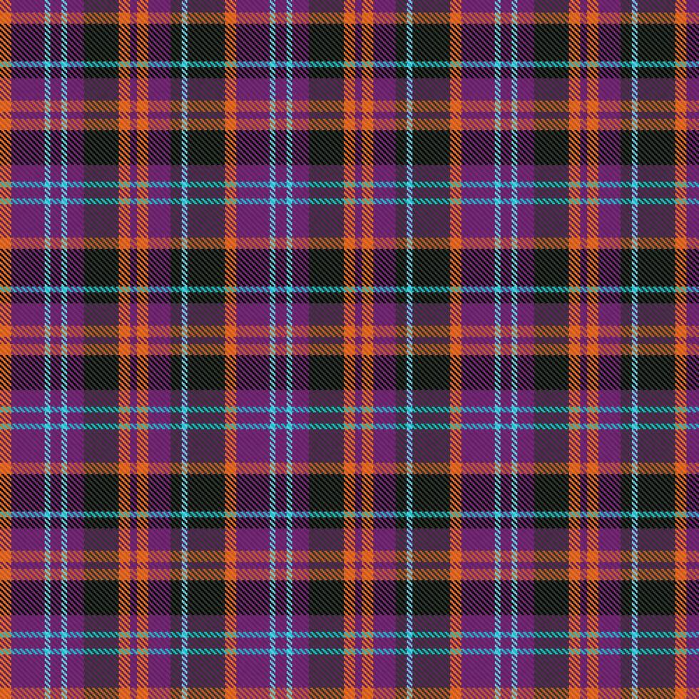 tartan geruit patroon met textuur en zomerkleur. vector