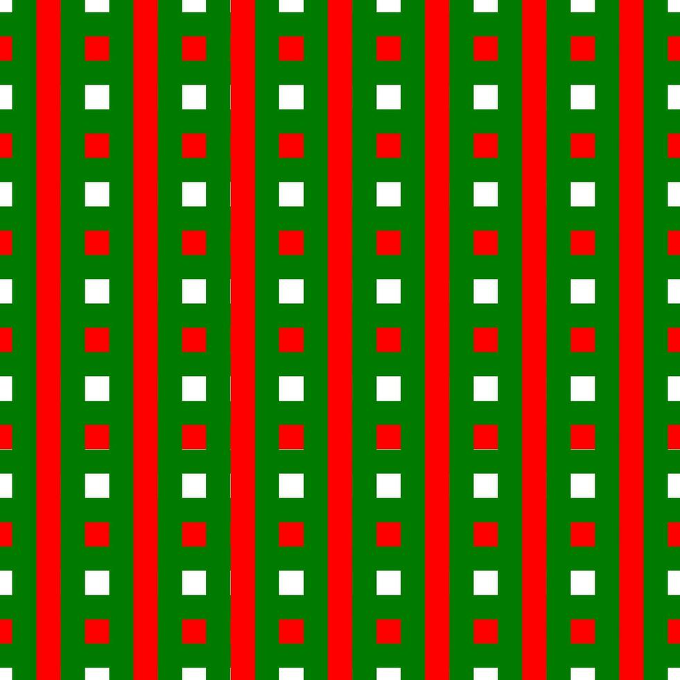 gecontroleerd patroon rood Kerstmis vector beeld