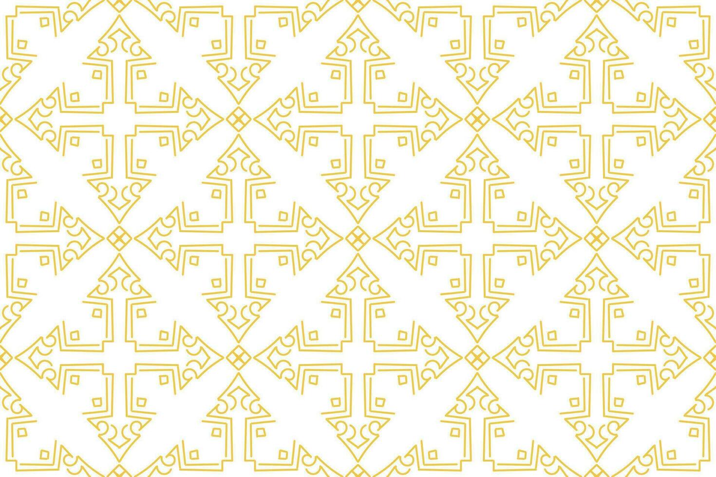 oosters patroon. wit en goud achtergrond met Arabisch ornament. patroon, achtergrond en behang voor uw ontwerp. textiel ornament. vector illustratie.