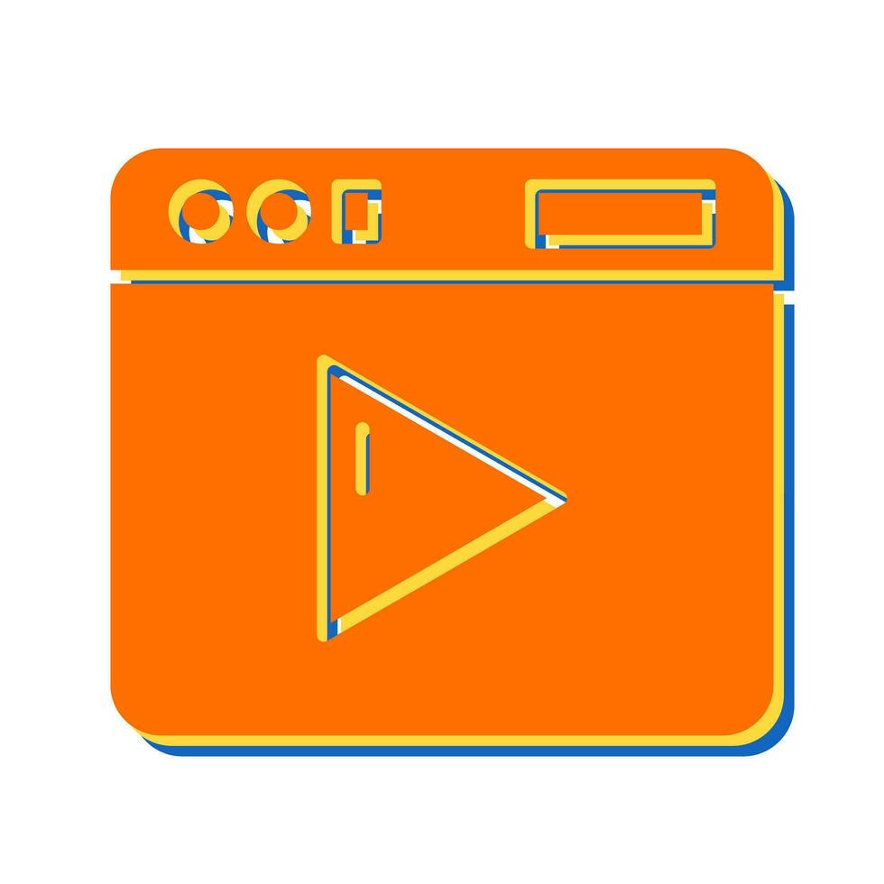 video vector icoon