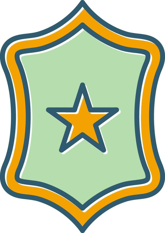 badge vector pictogram vector