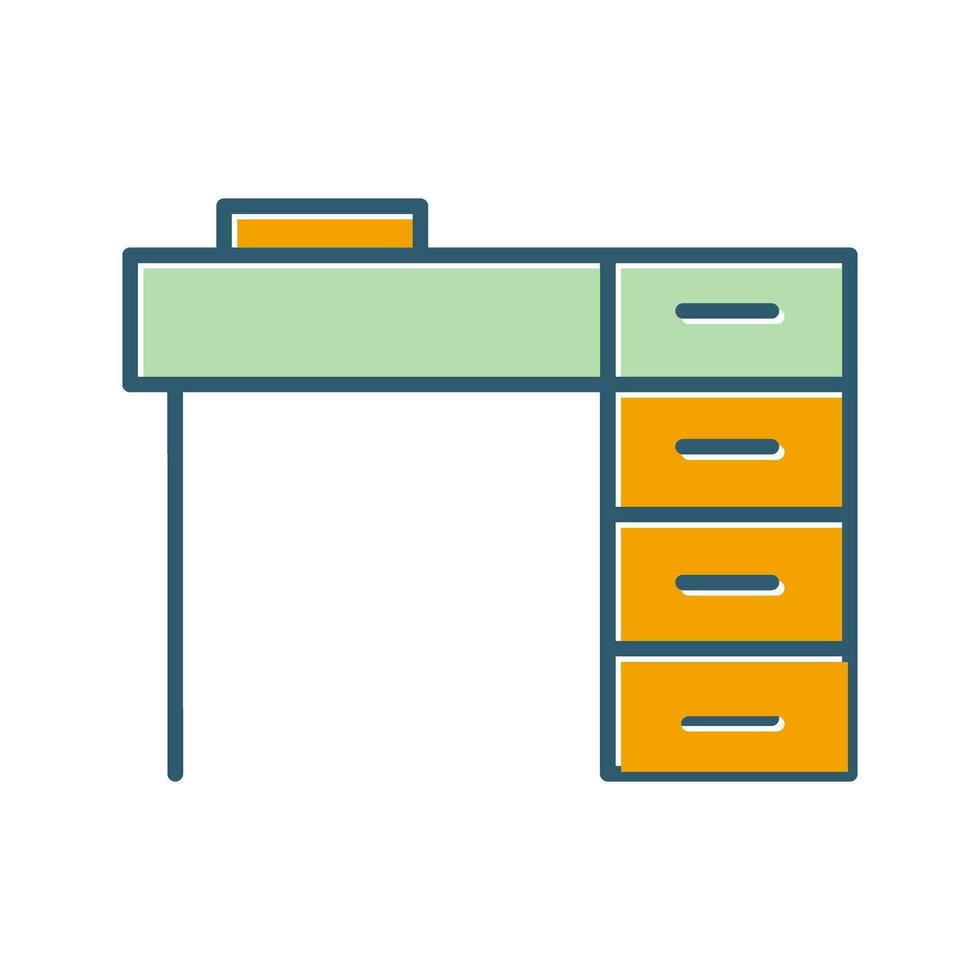 bureau vector pictogram