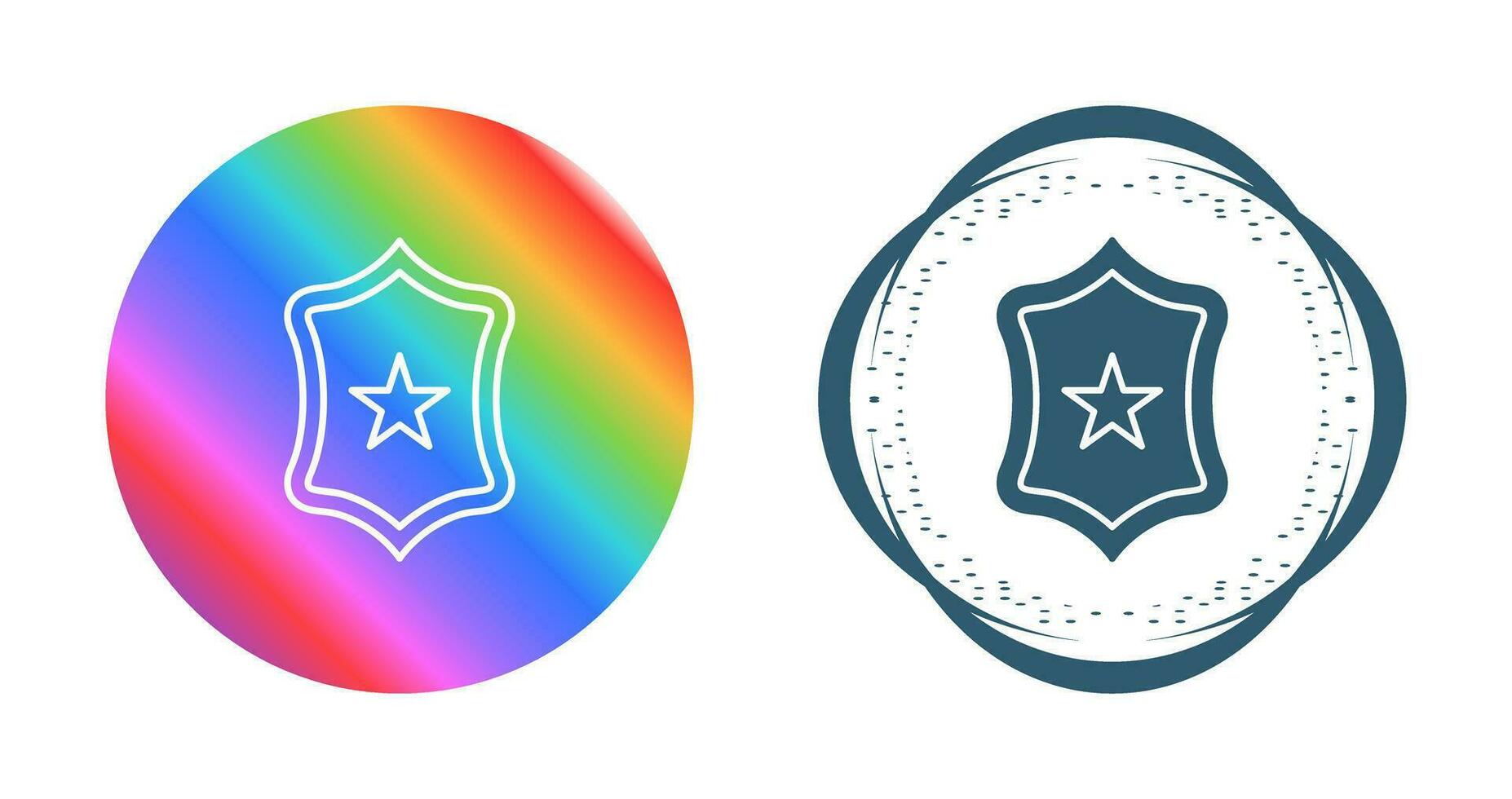 badge vector pictogram vector