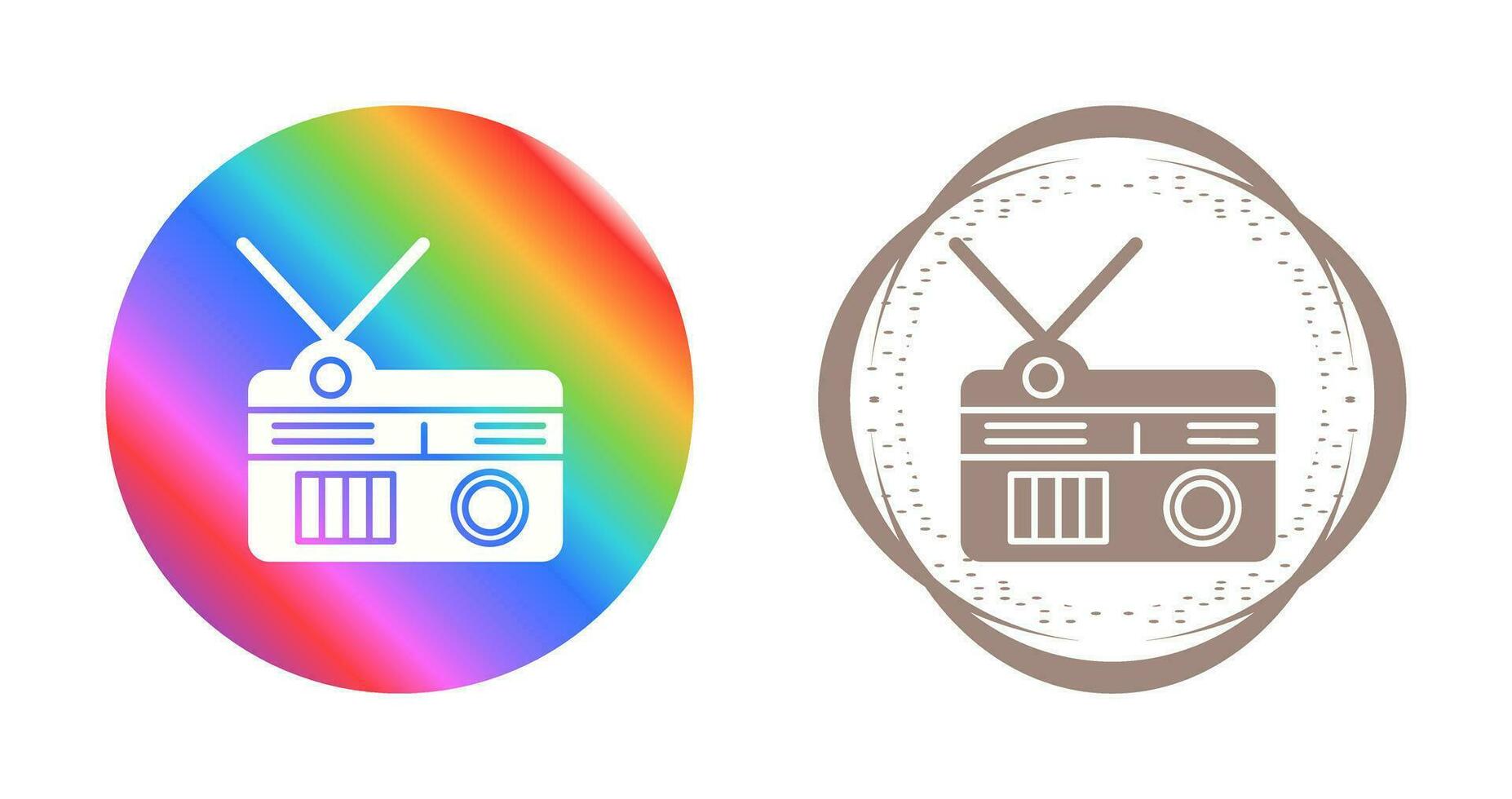 radio vector pictogram