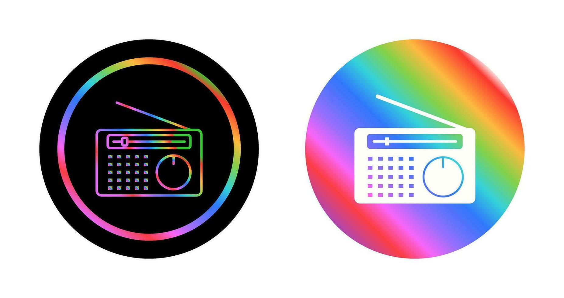 radio vector pictogram