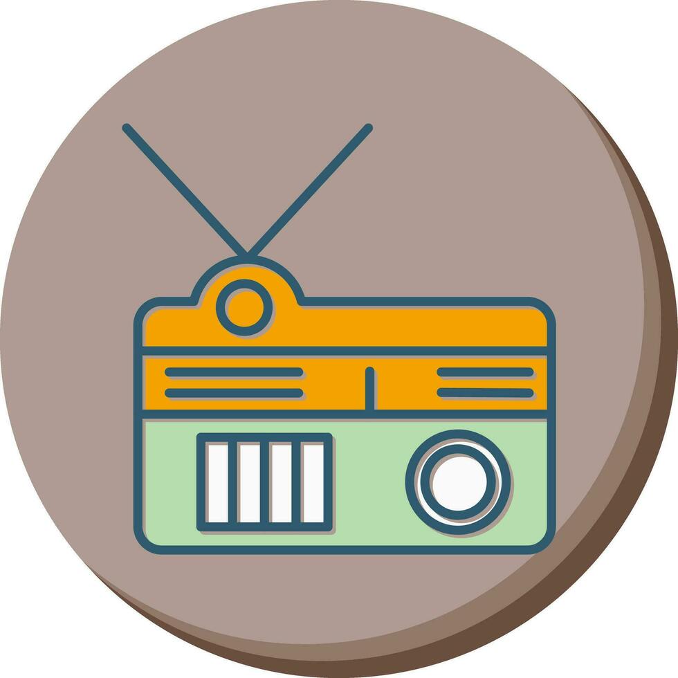 radio vector pictogram