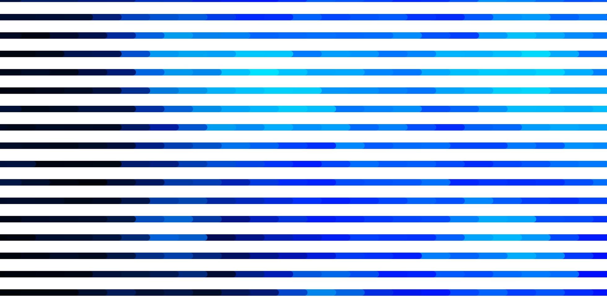 donkerblauwe vectorachtergrond met lijnen. kleurrijke gradiëntillustratie met abstracte vlakke lijnen. patroon voor boekjes, folders. vector