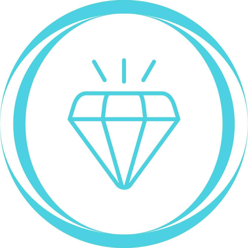 diamant vector pictogram