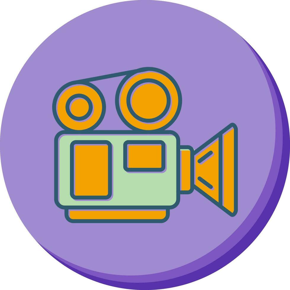 videocamera vector pictogram