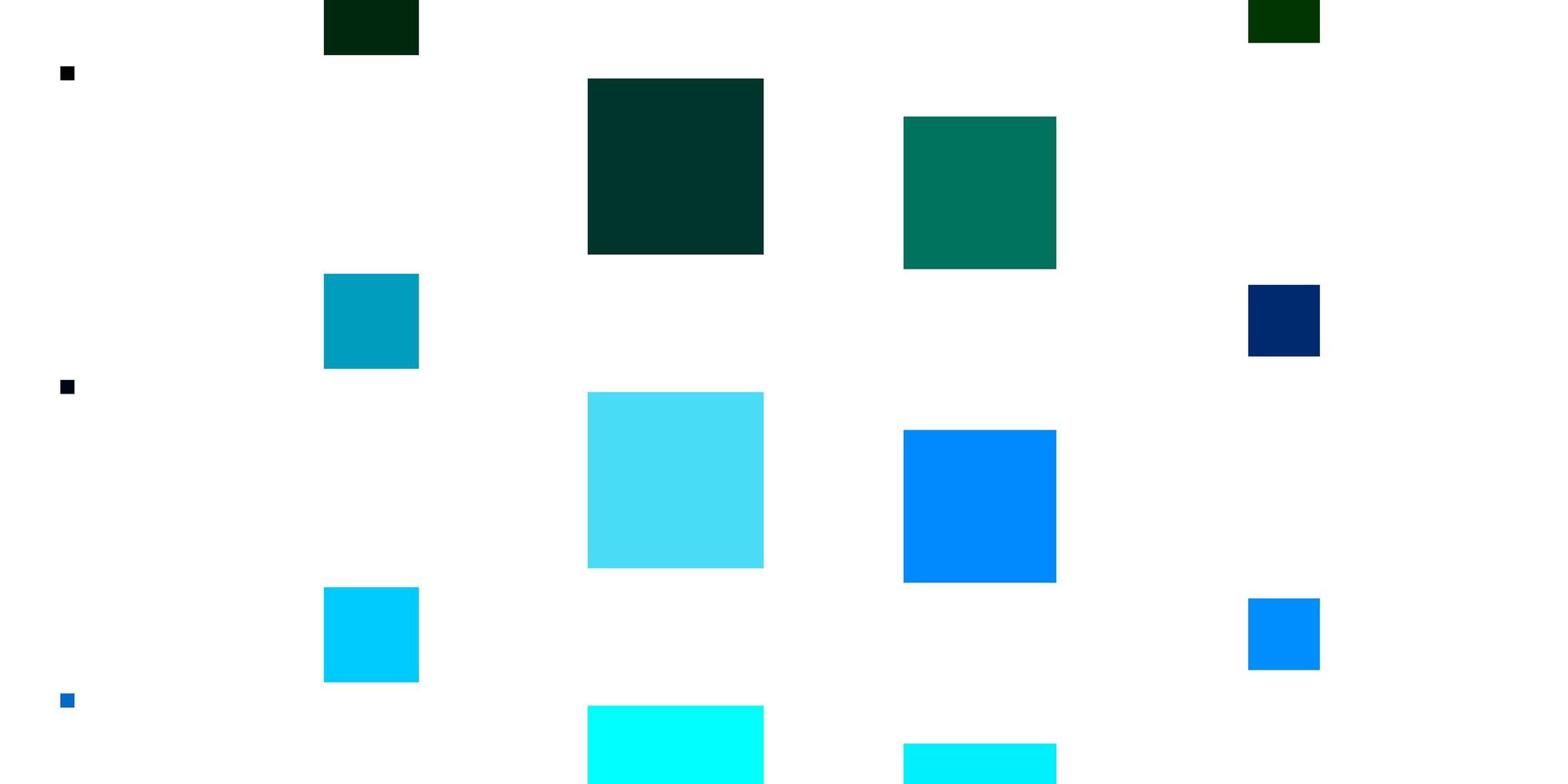 lichtblauw, groen vector sjabloon in rechthoeken. nieuwe abstracte illustratie met rechthoekige vormen. sjabloon voor mobiele telefoons.