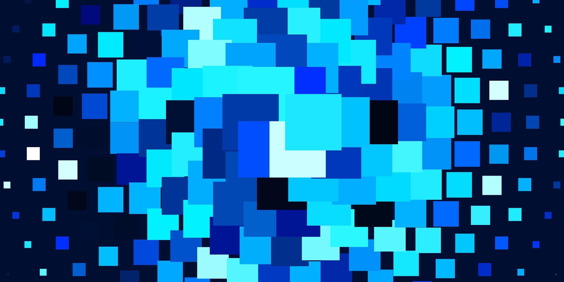 lichtblauwe vectorachtergrond in veelhoekige stijl. kleurrijke illustratie met gradiëntrechthoeken en vierkanten. patroon voor websites, bestemmingspagina's. vector