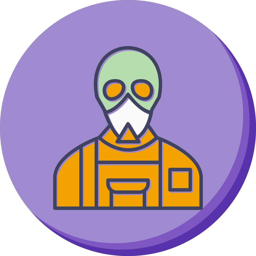 gasmasker vector icon