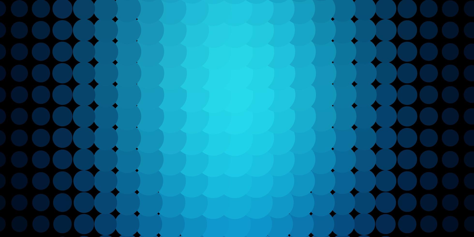 lichtblauw vectorpatroon met cirkels. abstracte kleurrijke schijven op eenvoudige gradiëntachtergrond. patroon voor websites, bestemmingspagina's. vector