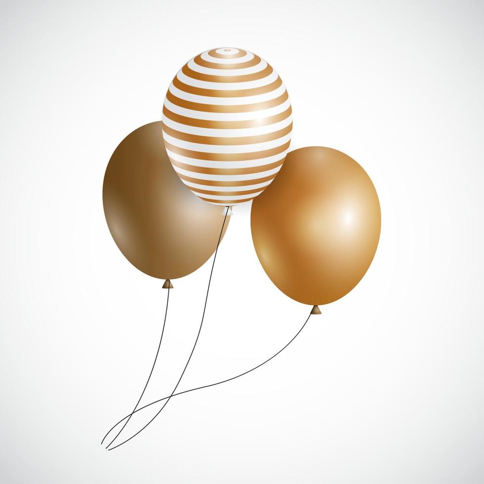 kleur glanzend ballonnen achtergrond vectorillustratie vector