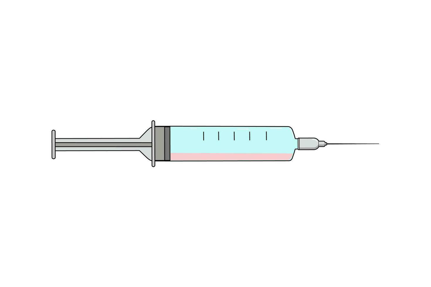 medisch injectiespuit . vector