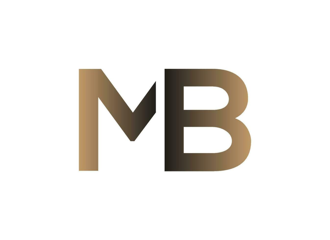 logo ontwerp naar mb vector