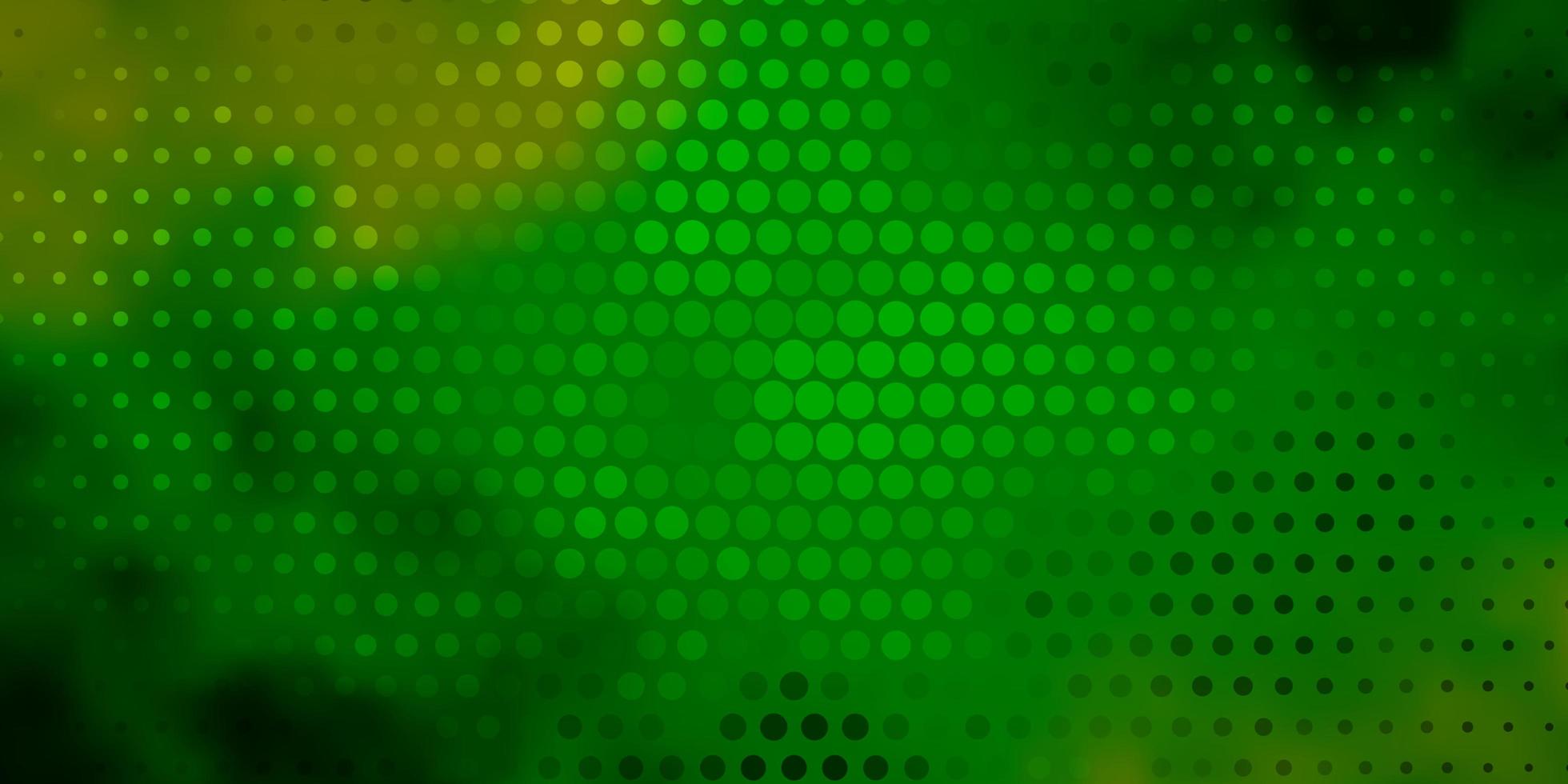 donkerblauw, groen vectorpatroon met cirkels. moderne abstracte illustratie met kleurrijke cirkelvormen. patroon voor boekjes, folders. vector