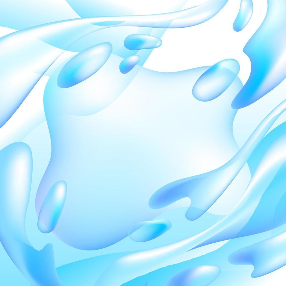 water splash vloeistof vector