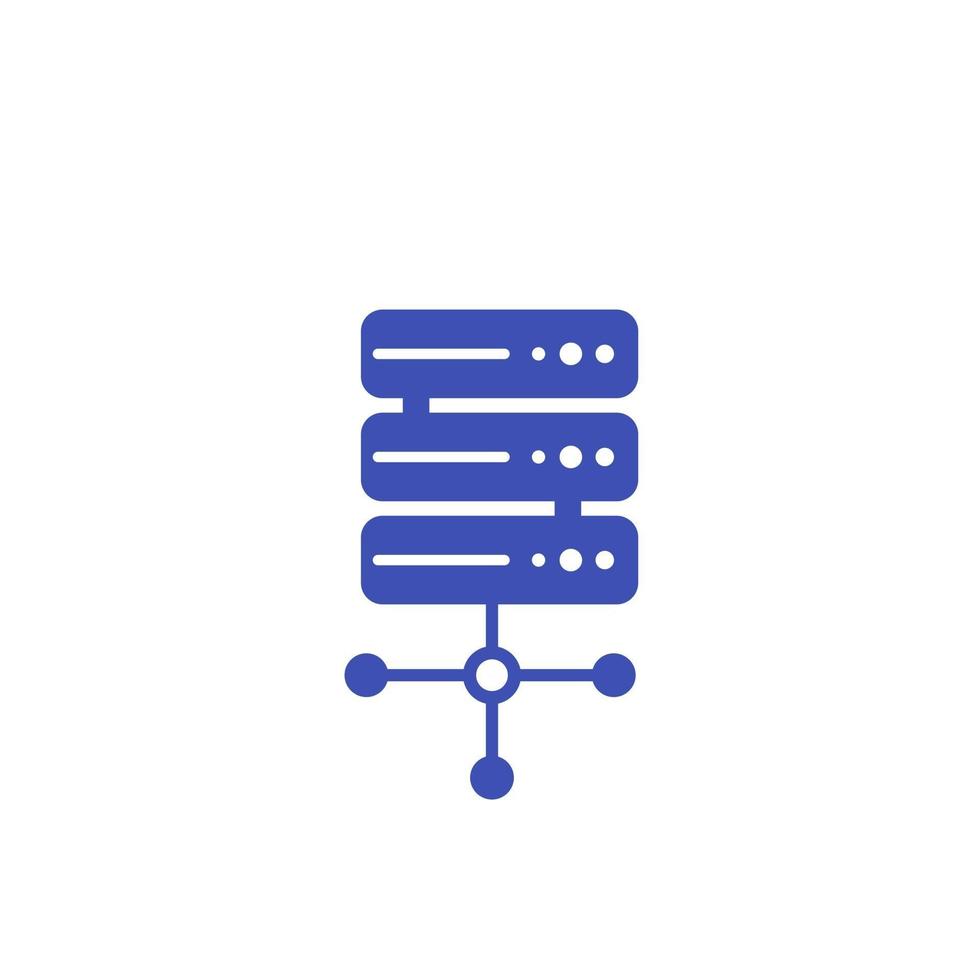 mainframe, server Pictogram vector