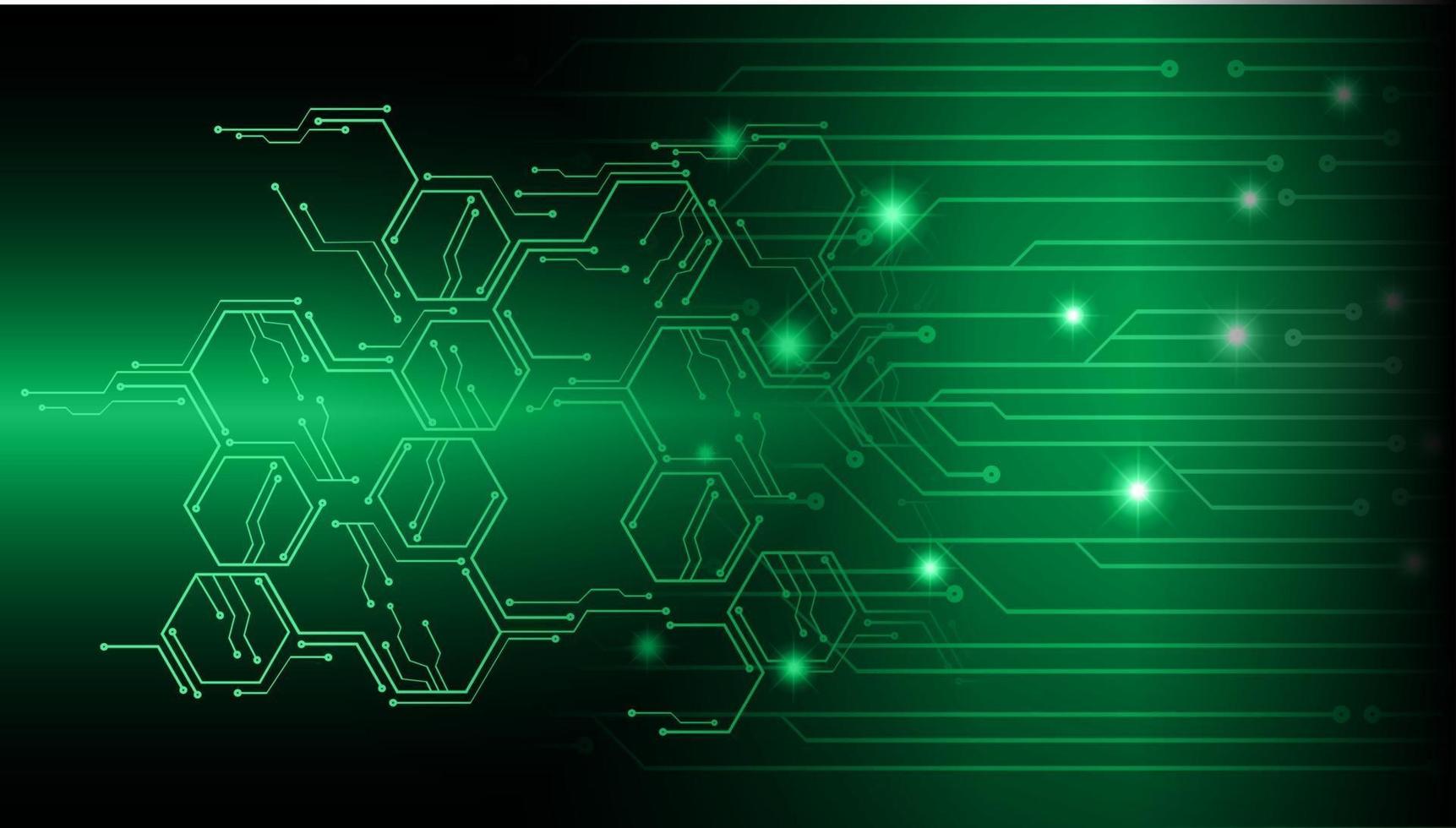 cyber circuit toekomstige technologie concept achtergrond vector