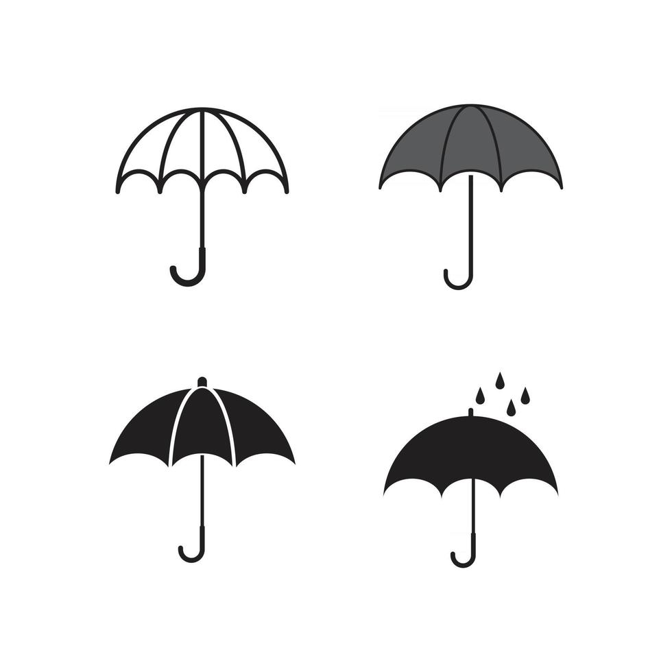 paraplu logo vector