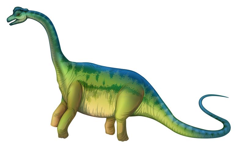 brachiosaurus vector