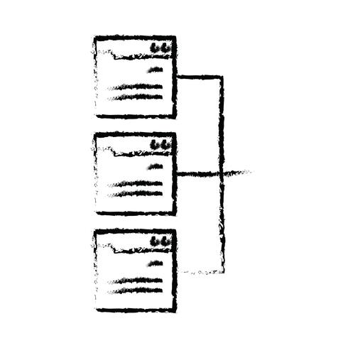 Ruwe lijn Perfect pictogram Vector of Pigtogram illustratie