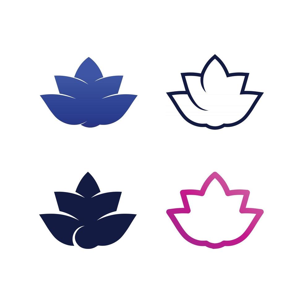 schoonheid vector lotus pictogram