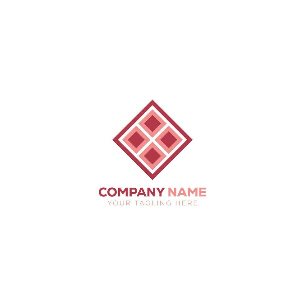tegels vloeren logo ontwerp creatief en nieuw ontwerp vector