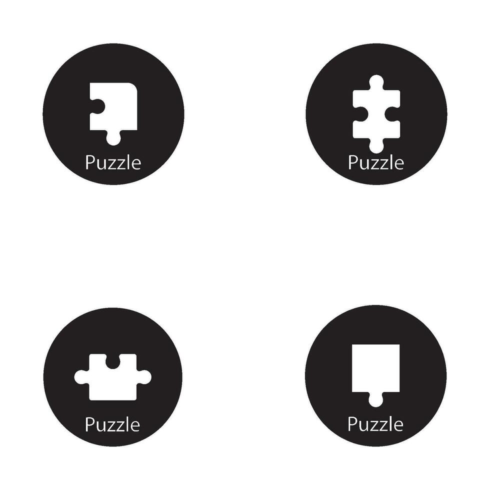 icoon puzzel vector