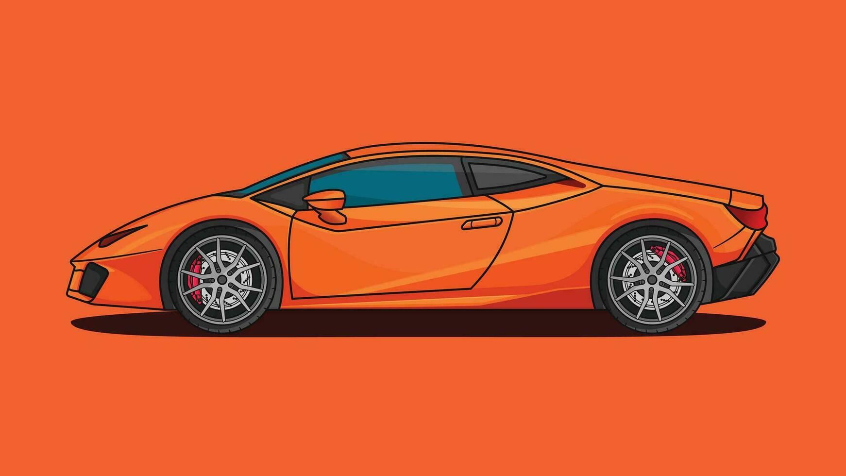 luxe sport- auto illustratie vector ontwerp, super auto premie vector