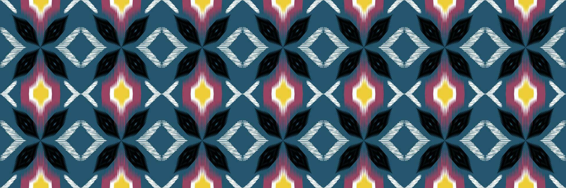 naadloos patroon, traditioneel etnisch patroon Aan blauw achtergrond, aztec abstract vector patroon