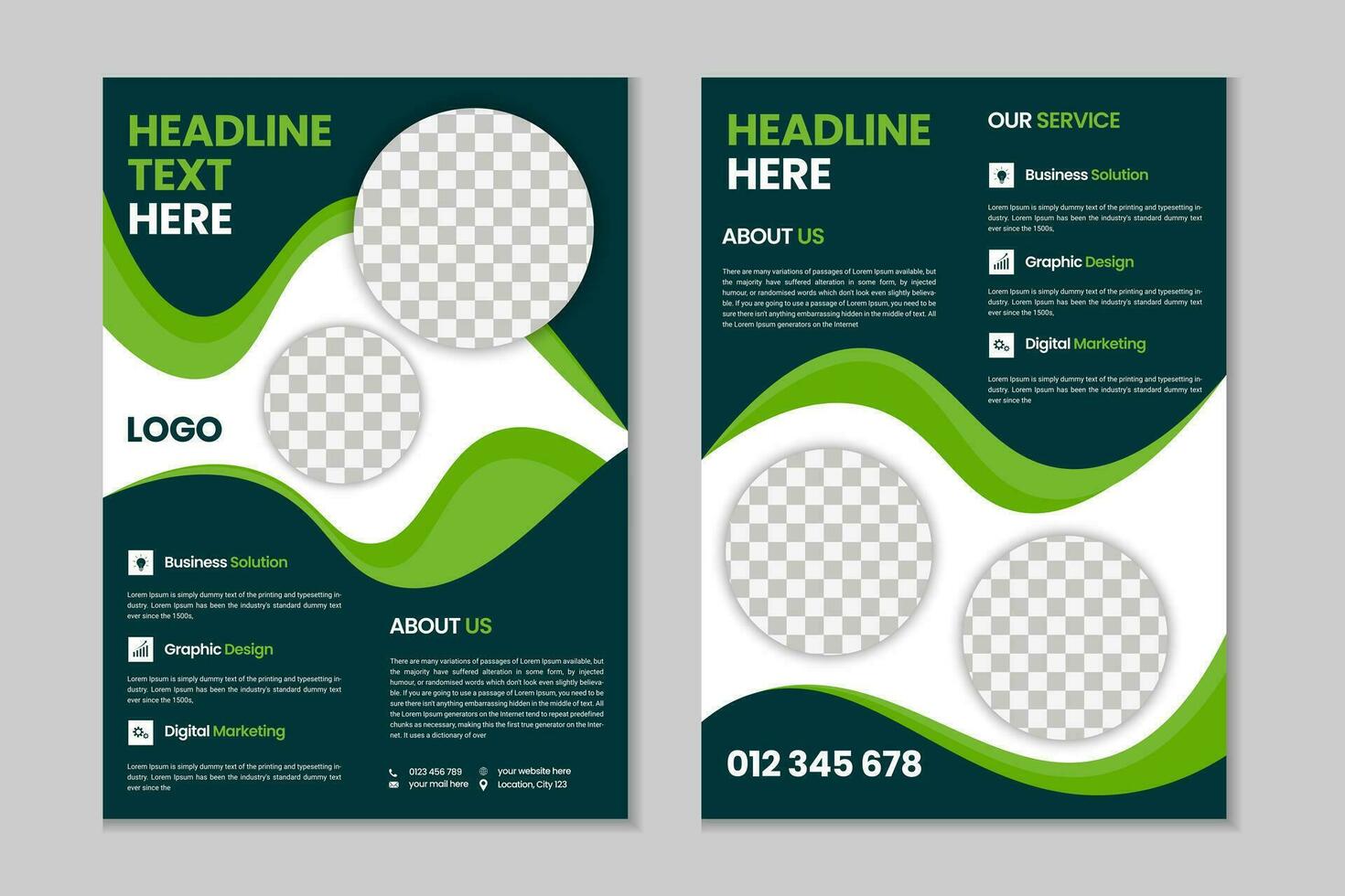 zakelijke boek Hoes ontwerp, folder sjabloon ontwerp set, bedrijf brochure, ontwerp elementen, jaar- rapport, portefeuille, tijdschrift, poster, modern presentatie, a4 grootte banier sjabloon ontwerp vector