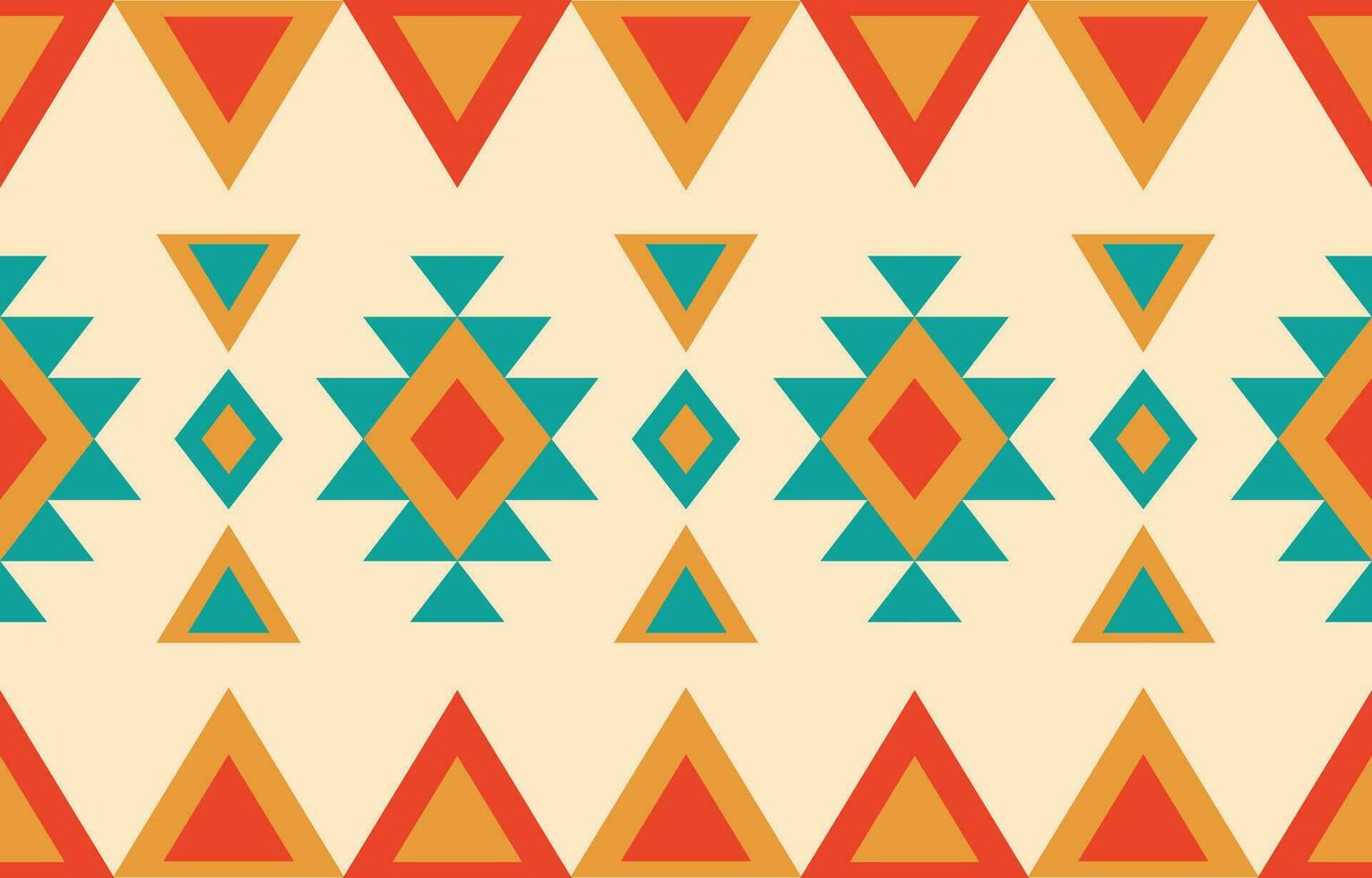 etnisch abstract ikat kunst. aztec ornament afdrukken. meetkundig etnisch patroon naadloos kleur oosters. ontwerp voor achtergrond ,gordijn, tapijt, behang, kleding, inpakken, batik, vector illustratie.