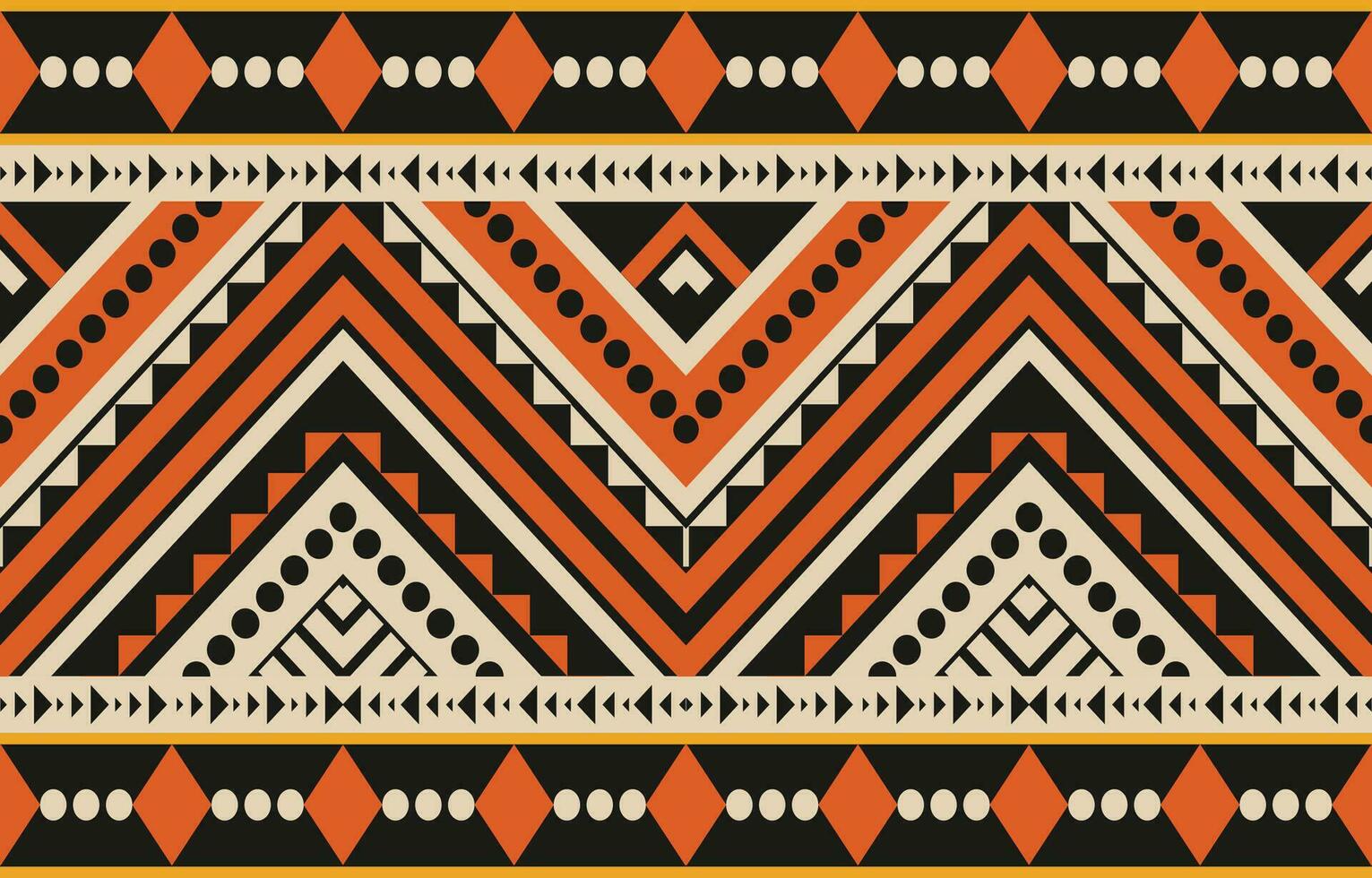 etnisch abstract ikat kunst. aztec ornament afdrukken. meetkundig etnisch patroon naadloos kleur oosters. ontwerp voor achtergrond ,gordijn, tapijt, behang, kleding, inpakken, batik, vector illustratie.