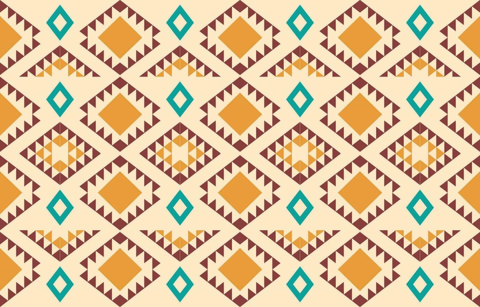 etnisch abstract ikat kunst. aztec ornament afdrukken. meetkundig etnisch patroon naadloos kleur oosters. ontwerp voor achtergrond ,gordijn, tapijt, behang, kleding, inpakken, batik, vector illustratie.