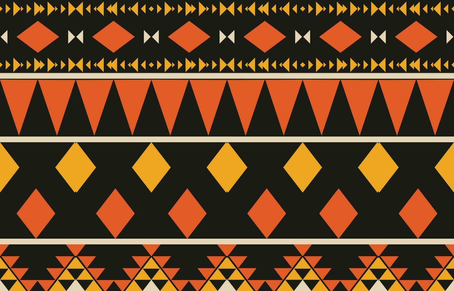 etnisch abstract ikat kunst. aztec ornament afdrukken. meetkundig etnisch patroon naadloos kleur oosters. ontwerp voor achtergrond ,gordijn, tapijt, behang, kleding, inpakken, batik, vector illustratie.