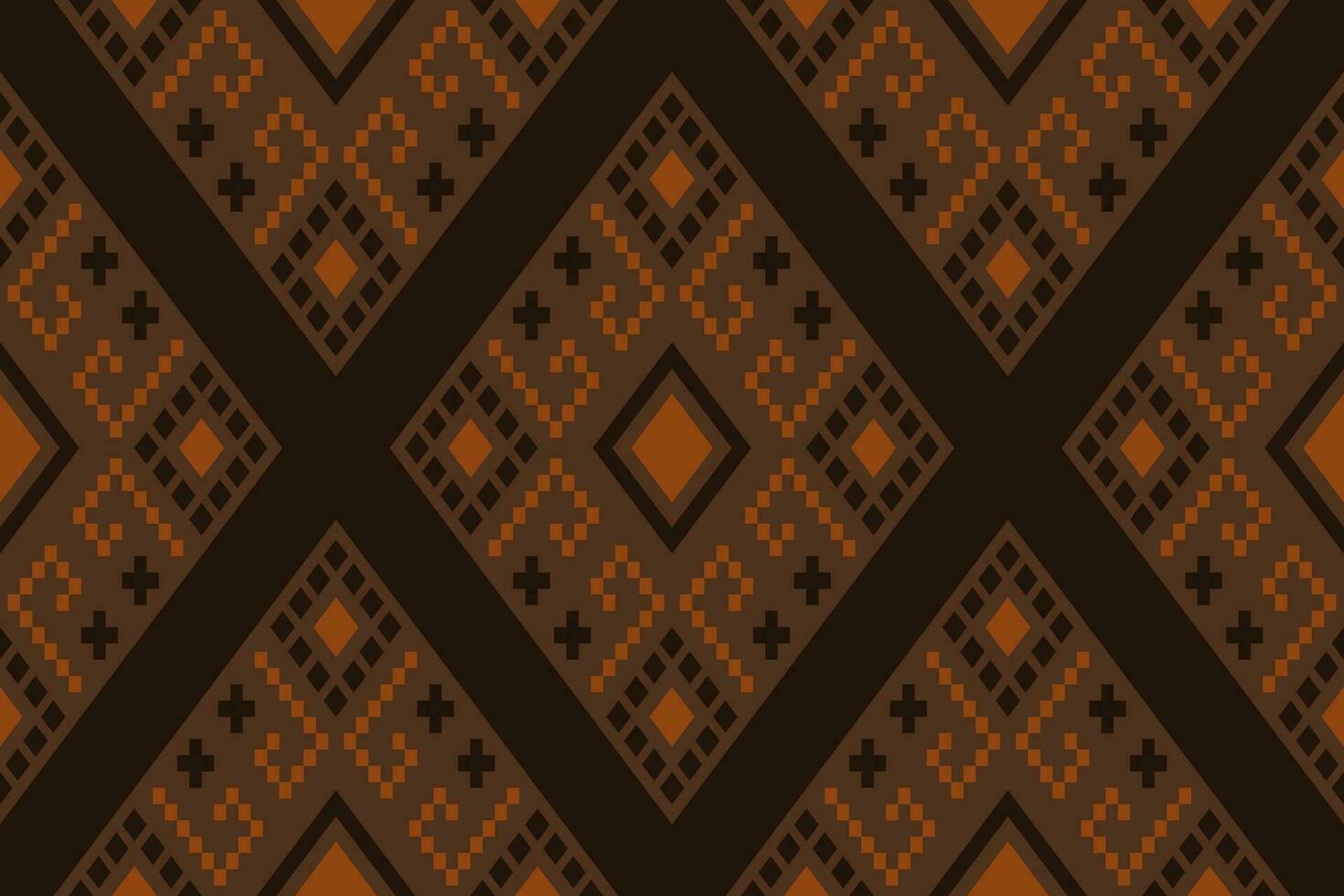 natuur jaargangen kruis steek traditioneel etnisch patroon paisley bloem ikat achtergrond abstract aztec Afrikaanse Indonesisch Indisch naadloos patroon voor kleding stof afdrukken kleding jurk tapijt gordijnen en sarong vector