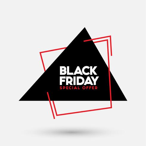 Black Friday verkoop vectorillustratie vector