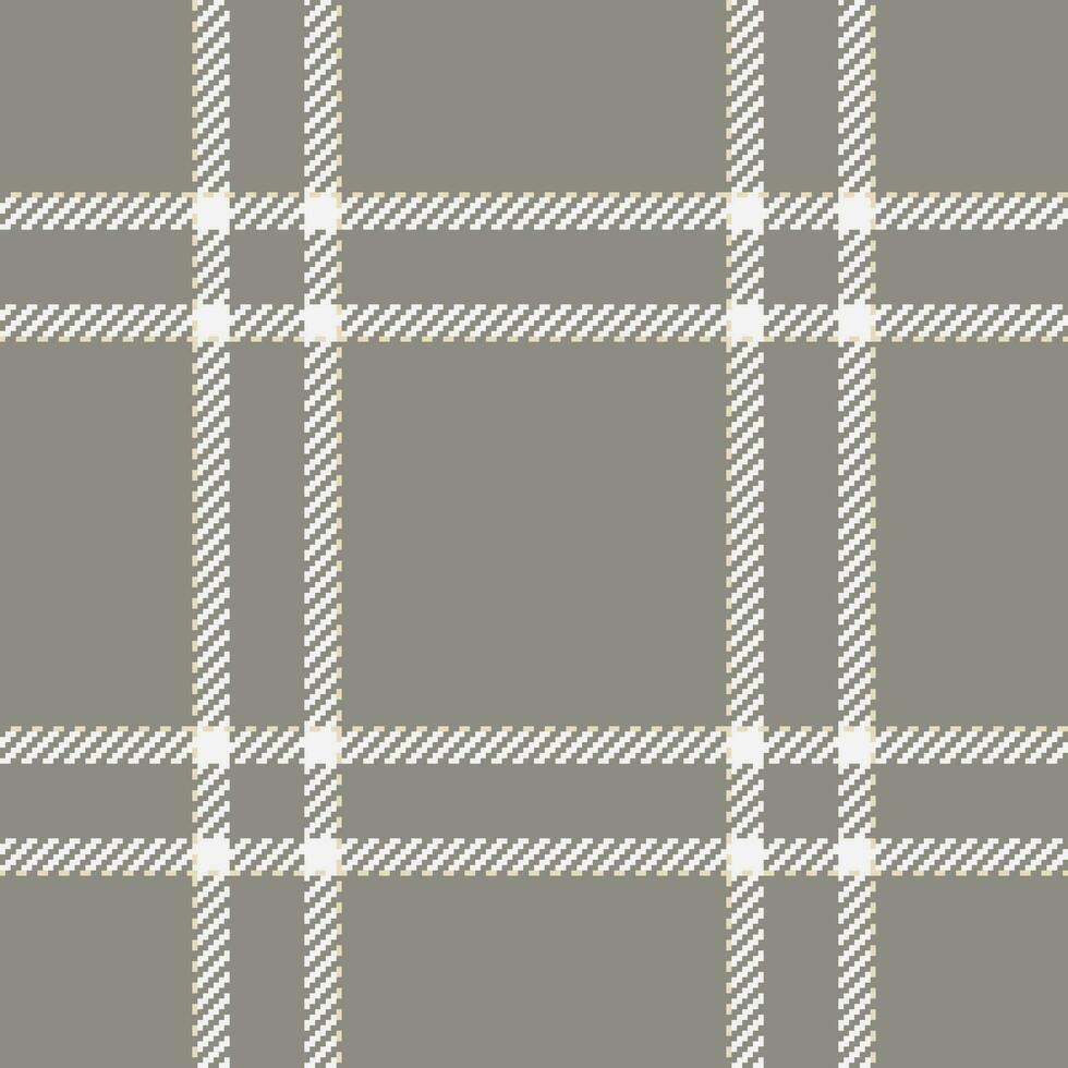 patroon kleding stof structuur van controleren achtergrond textiel met een Schotse ruit plaid naadloos vector. vector