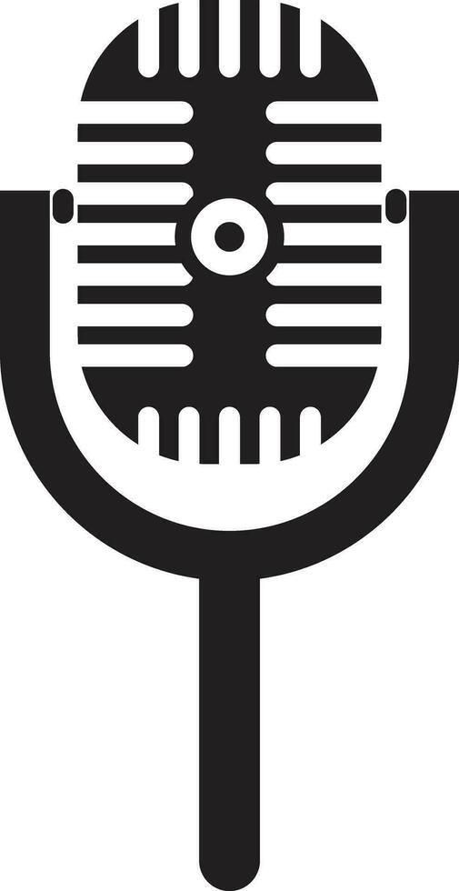 illustraties van podcast logo vector