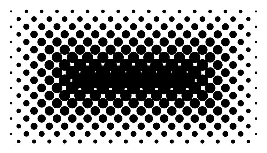 Gedetailleerde vectorhalftone voor achtergronden en ontwerpen vector