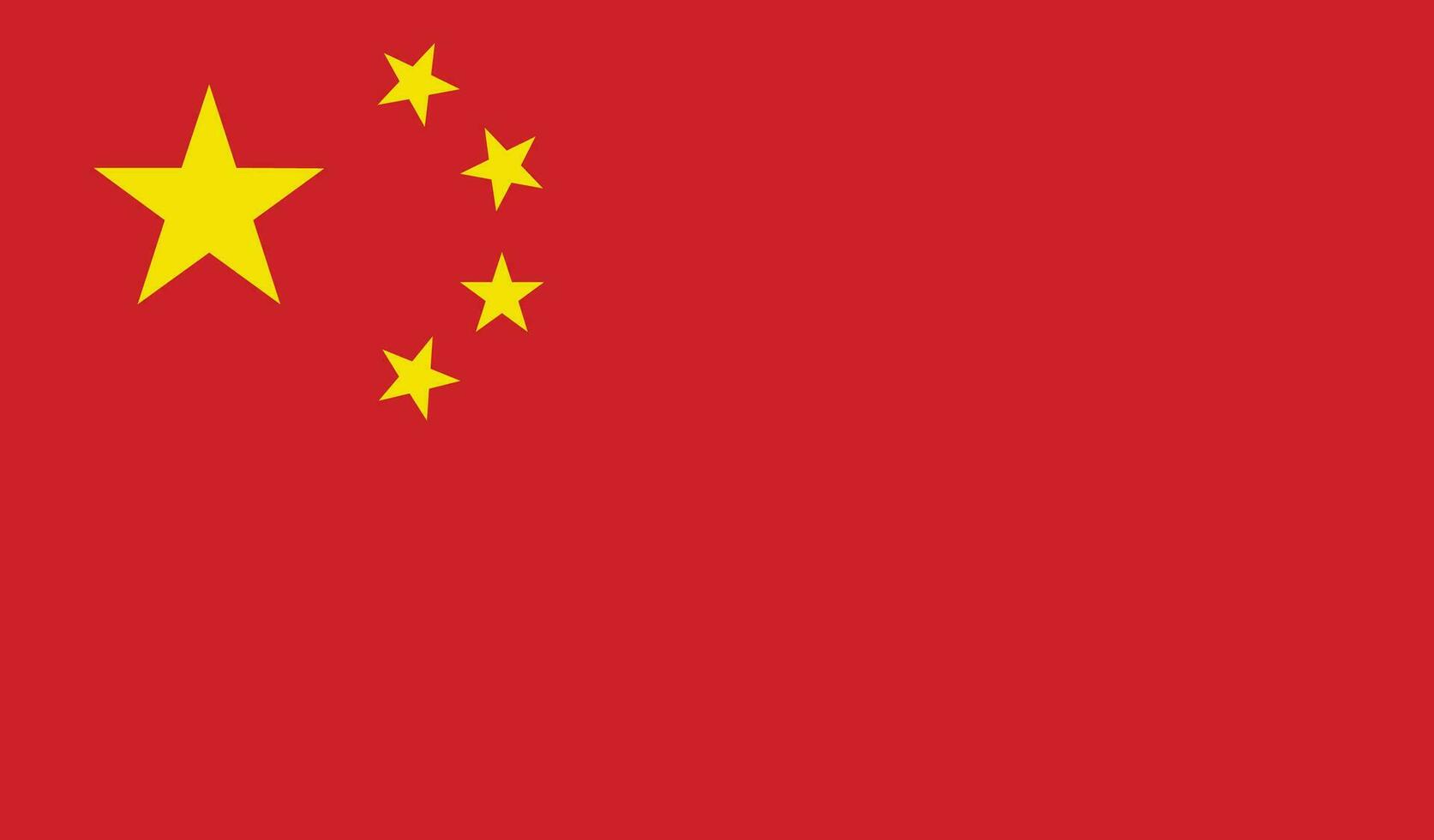 vlag van china vector