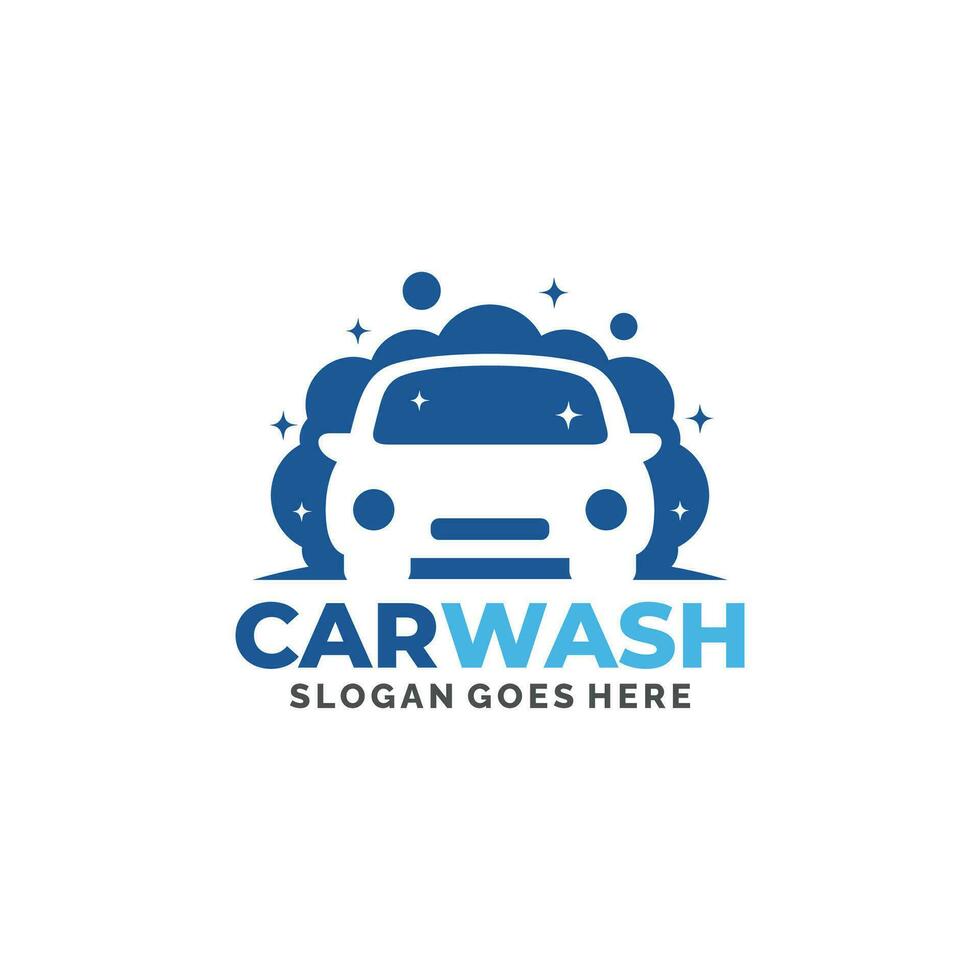 auto wassen logo ontwerp vector