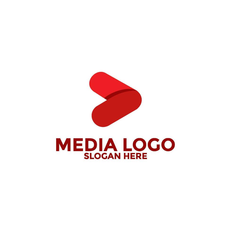 Speel media knop symbool logo icoon vector