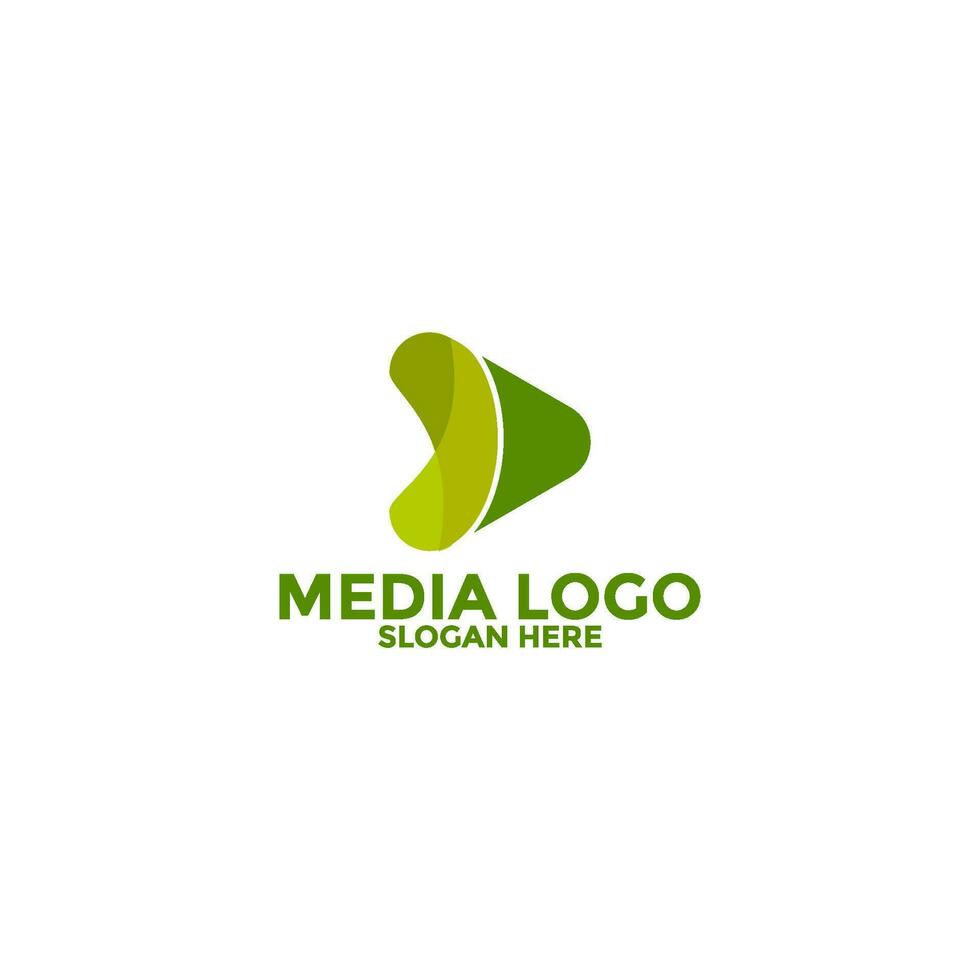 Speel media knop symbool logo icoon vector