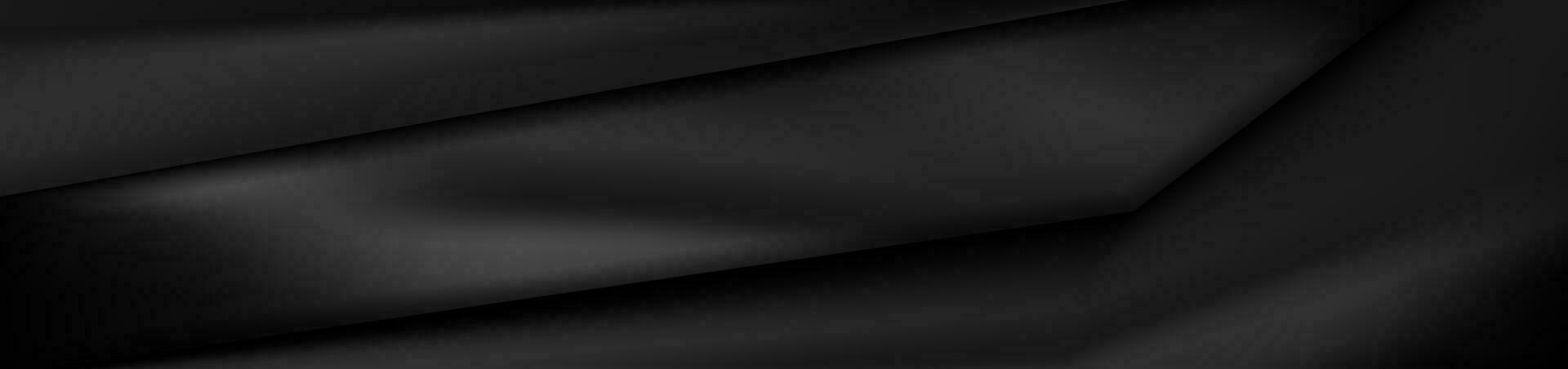 abstract zwart glad helling achtergrond vector